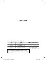 Preview for 88 page of Samsung DV48H7400E DV48H7400G User Manual