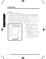 Preview for 24 page of Samsung DV48J7700E(G) series User Manual