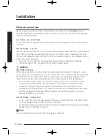 Предварительный просмотр 20 страницы Samsung DV48J7700E Series User Manual