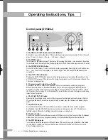 Предварительный просмотр 10 страницы Samsung DV5002 Owner'S Instructions Manual