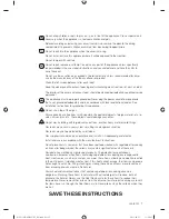 Предварительный просмотр 7 страницы Samsung DV501A Series User Manual