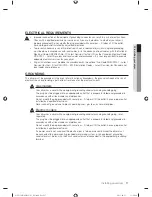 Предварительный просмотр 17 страницы Samsung DV501A Series User Manual