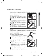 Предварительный просмотр 19 страницы Samsung DV501A Series User Manual