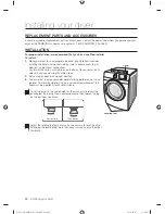 Предварительный просмотр 20 страницы Samsung DV501A Series User Manual