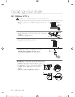 Предварительный просмотр 24 страницы Samsung DV501A Series User Manual