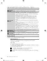 Предварительный просмотр 28 страницы Samsung DV501A Series User Manual