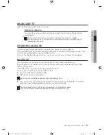 Предварительный просмотр 29 страницы Samsung DV501A Series User Manual