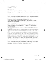 Предварительный просмотр 41 страницы Samsung DV501A Series User Manual