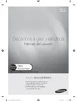 Предварительный просмотр 45 страницы Samsung DV501A Series User Manual