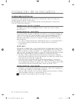 Предварительный просмотр 62 страницы Samsung DV501A Series User Manual