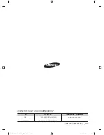 Предварительный просмотр 88 страницы Samsung DV501A Series User Manual