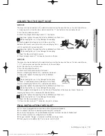 Предварительный просмотр 19 страницы Samsung DV50F9A6E(G)* User Manual