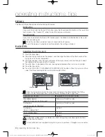 Предварительный просмотр 28 страницы Samsung DV50F9A6EVW/A2 User Manual