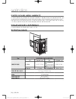 Preview for 124 page of Samsung DV50F9A6EVW/A2 User Manual