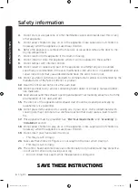 Предварительный просмотр 6 страницы Samsung DV50K7500E(G) series User Manual