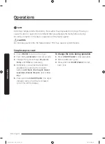 Предварительный просмотр 44 страницы Samsung DV50K7500E(G) series User Manual