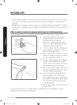 Предварительный просмотр 168 страницы Samsung DV50K7500E(G) series User Manual