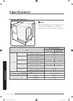 Предварительный просмотр 206 страницы Samsung DV50K7500E(G) series User Manual