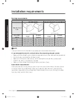 Предварительный просмотр 14 страницы Samsung DV50K7500E Series User Manual