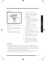 Предварительный просмотр 23 страницы Samsung DV50K7500E Series User Manual