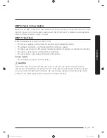 Предварительный просмотр 27 страницы Samsung DV50K7500E Series User Manual