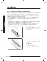 Предварительный просмотр 28 страницы Samsung DV50K7500E Series User Manual