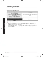 Предварительный просмотр 38 страницы Samsung DV50K7500E Series User Manual