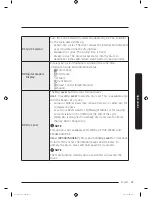 Предварительный просмотр 41 страницы Samsung DV50K7500E Series User Manual