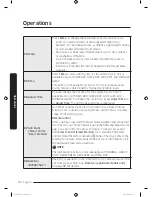 Предварительный просмотр 42 страницы Samsung DV50K7500E Series User Manual