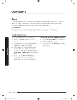 Предварительный просмотр 44 страницы Samsung DV50K7500E Series User Manual