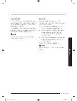 Предварительный просмотр 49 страницы Samsung DV50K7500E Series User Manual