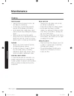 Предварительный просмотр 56 страницы Samsung DV50K7500E Series User Manual