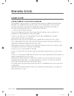 Предварительный просмотр 68 страницы Samsung DV50K7500E Series User Manual