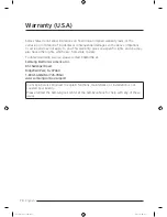 Предварительный просмотр 70 страницы Samsung DV50K7500E Series User Manual