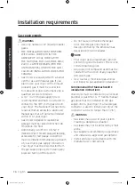 Предварительный просмотр 16 страницы Samsung DV50K7500EV/A3 User Manual