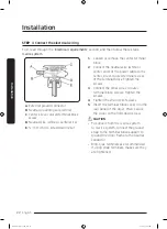 Предварительный просмотр 22 страницы Samsung DV50K7500EV/A3 User Manual