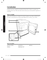 Предварительный просмотр 16 страницы Samsung DV50K8600E User Manual