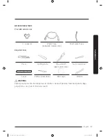 Предварительный просмотр 17 страницы Samsung DV50K8600E User Manual