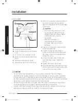 Предварительный просмотр 20 страницы Samsung DV50K8600E User Manual