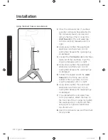 Предварительный просмотр 22 страницы Samsung DV50K8600E User Manual