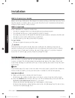 Предварительный просмотр 24 страницы Samsung DV50K8600E User Manual