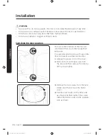 Предварительный просмотр 26 страницы Samsung DV50K8600E User Manual