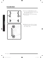 Предварительный просмотр 28 страницы Samsung DV50K8600E User Manual