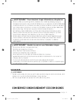 Предварительный просмотр 63 страницы Samsung DV50K8600E User Manual