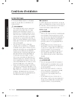 Предварительный просмотр 70 страницы Samsung DV50K8600E User Manual