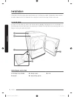 Предварительный просмотр 72 страницы Samsung DV50K8600E User Manual