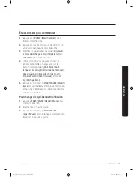 Предварительный просмотр 89 страницы Samsung DV50K8600E User Manual