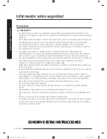 Предварительный просмотр 120 страницы Samsung DV50K8600E User Manual