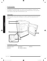 Предварительный просмотр 128 страницы Samsung DV50K8600E User Manual