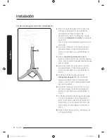 Предварительный просмотр 134 страницы Samsung DV50K8600E User Manual